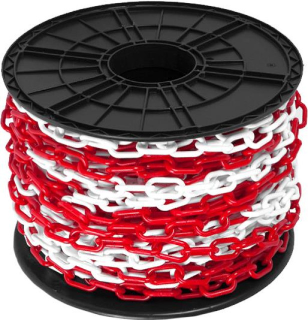 Red / White Plastic Chain