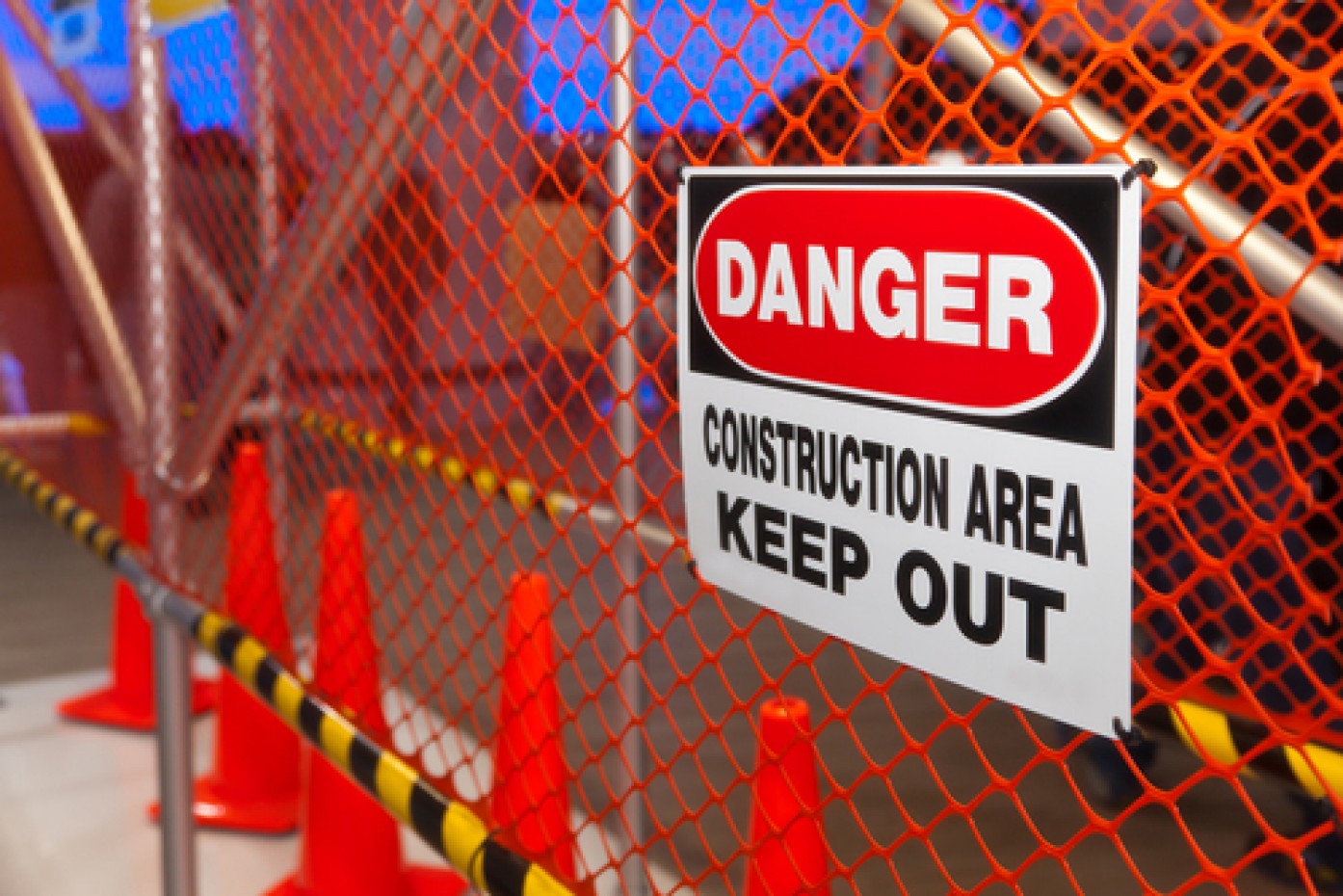 Safety First Closing Construction Sites for Christmas CCI SUPPLIES