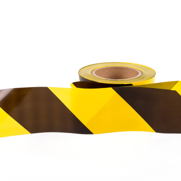 Black / Yellow Barricade Tape