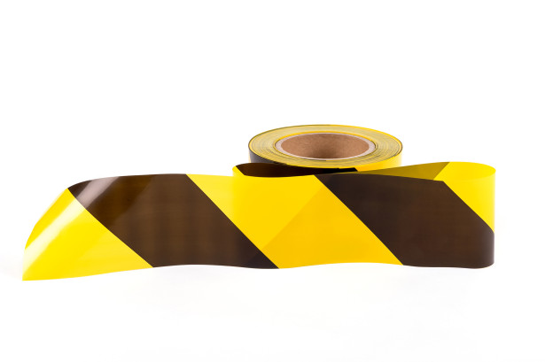 Black / Yellow Barricade Tape